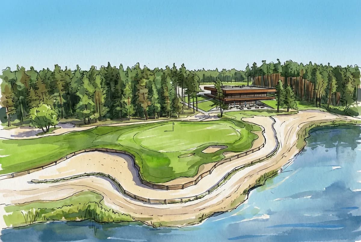 Pärnu Bay Golf Links, Estonia