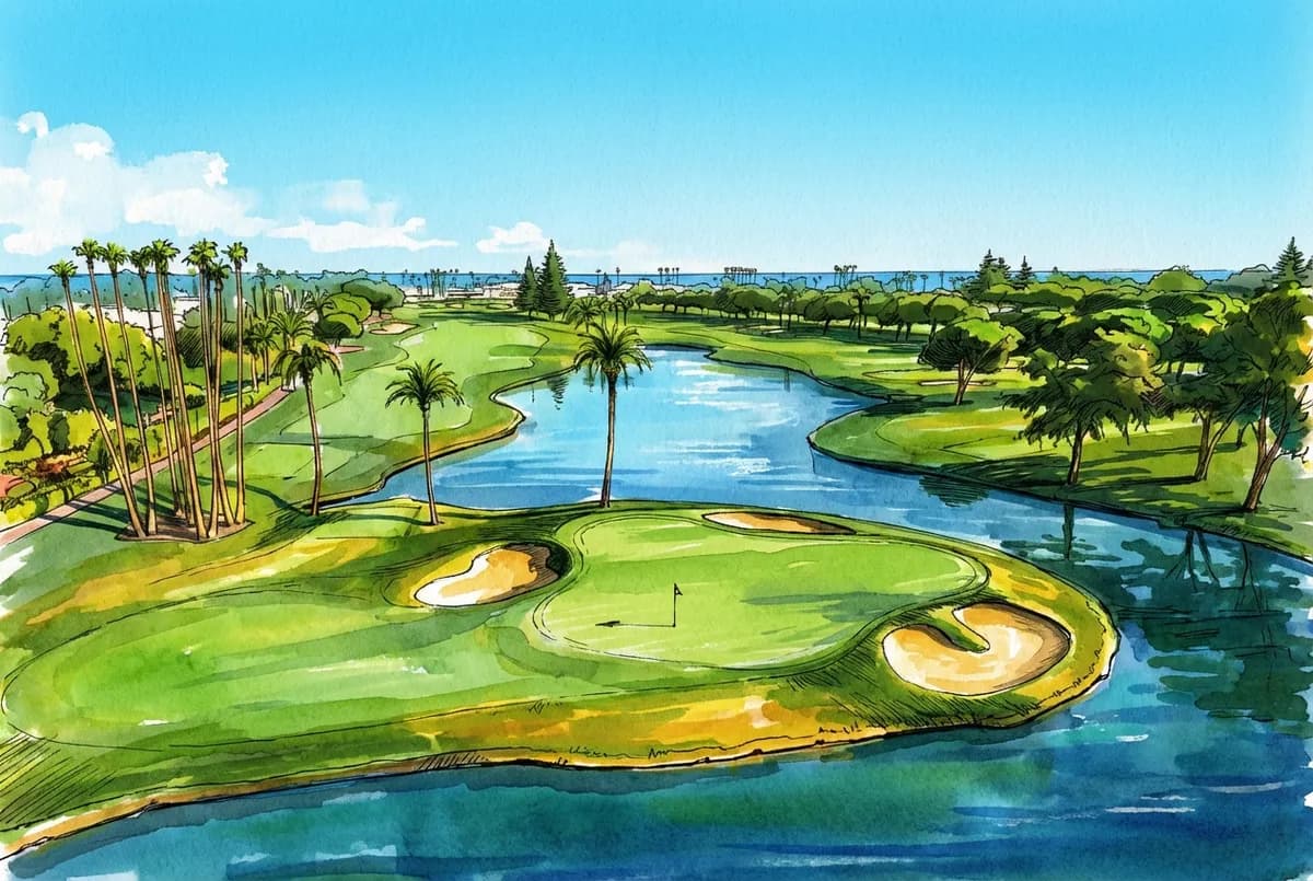 Real Club de Golf Sotogrande illustration