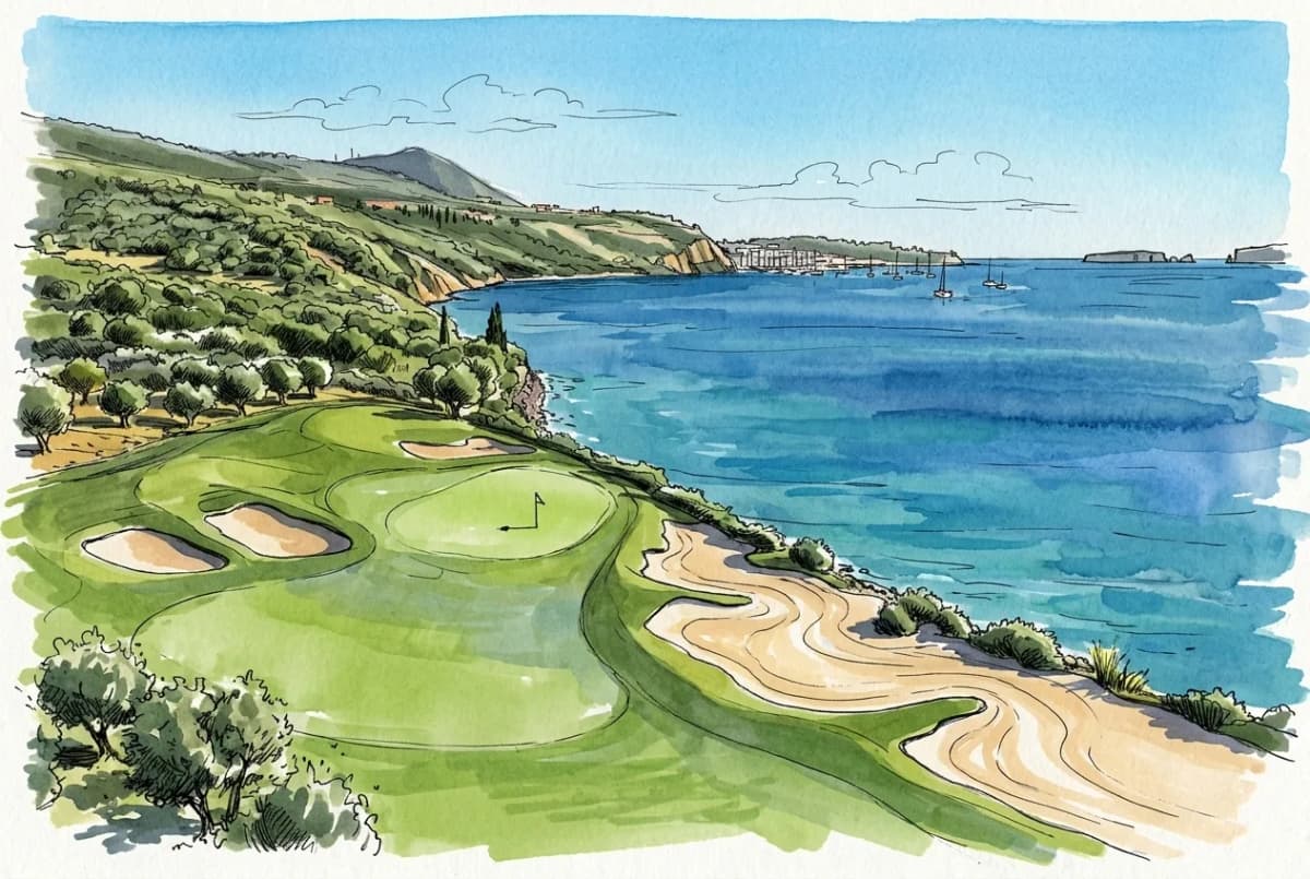 Costa Navarino ~ International Olympic Academy Golf Course, Greece