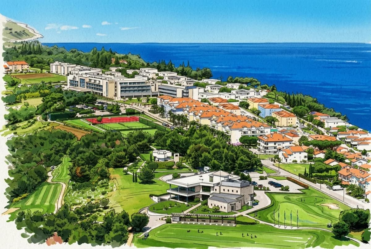 Golf Club Adriatic, Croatia