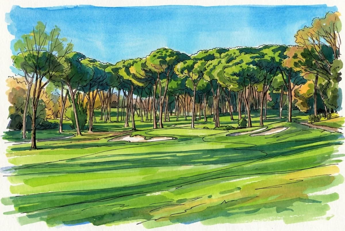 Olgiata Golf Club A.S.D. ~ Ovest 72, Italy