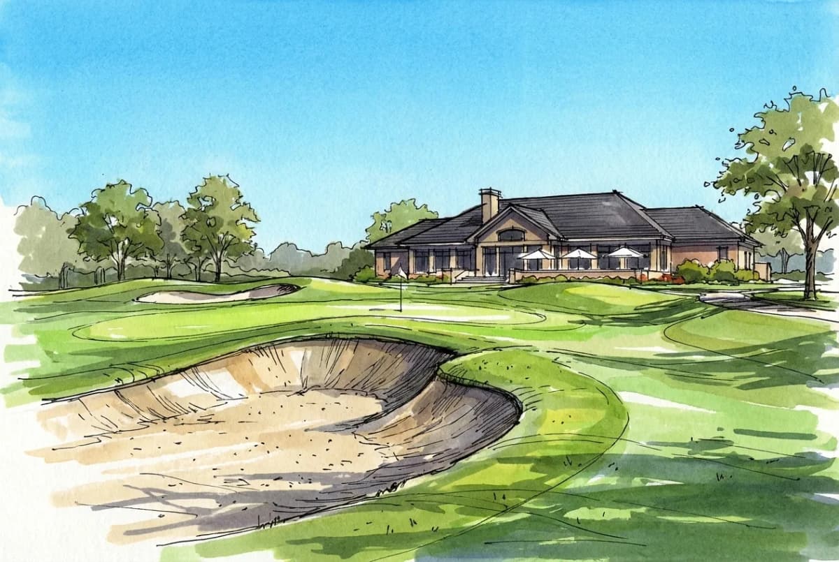 Modry Las Golf Club, Poland