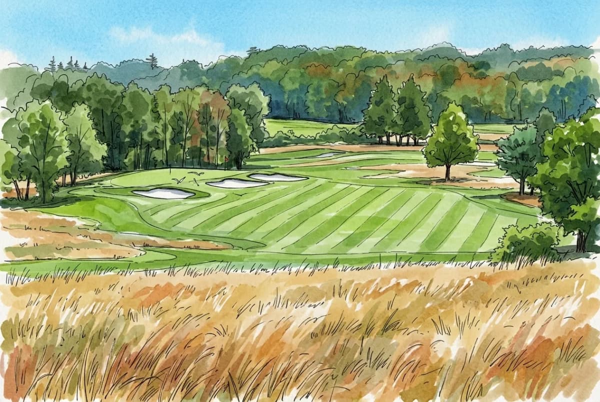 Hulencourt Golf Club (Le Vallon Course), Belgium