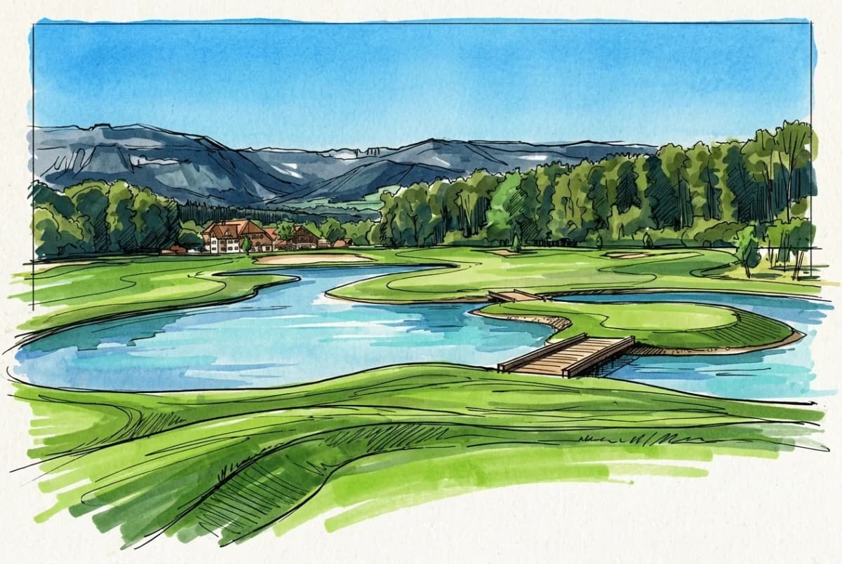 Wylihof Golf Club (Blau/Rot), Switzerland