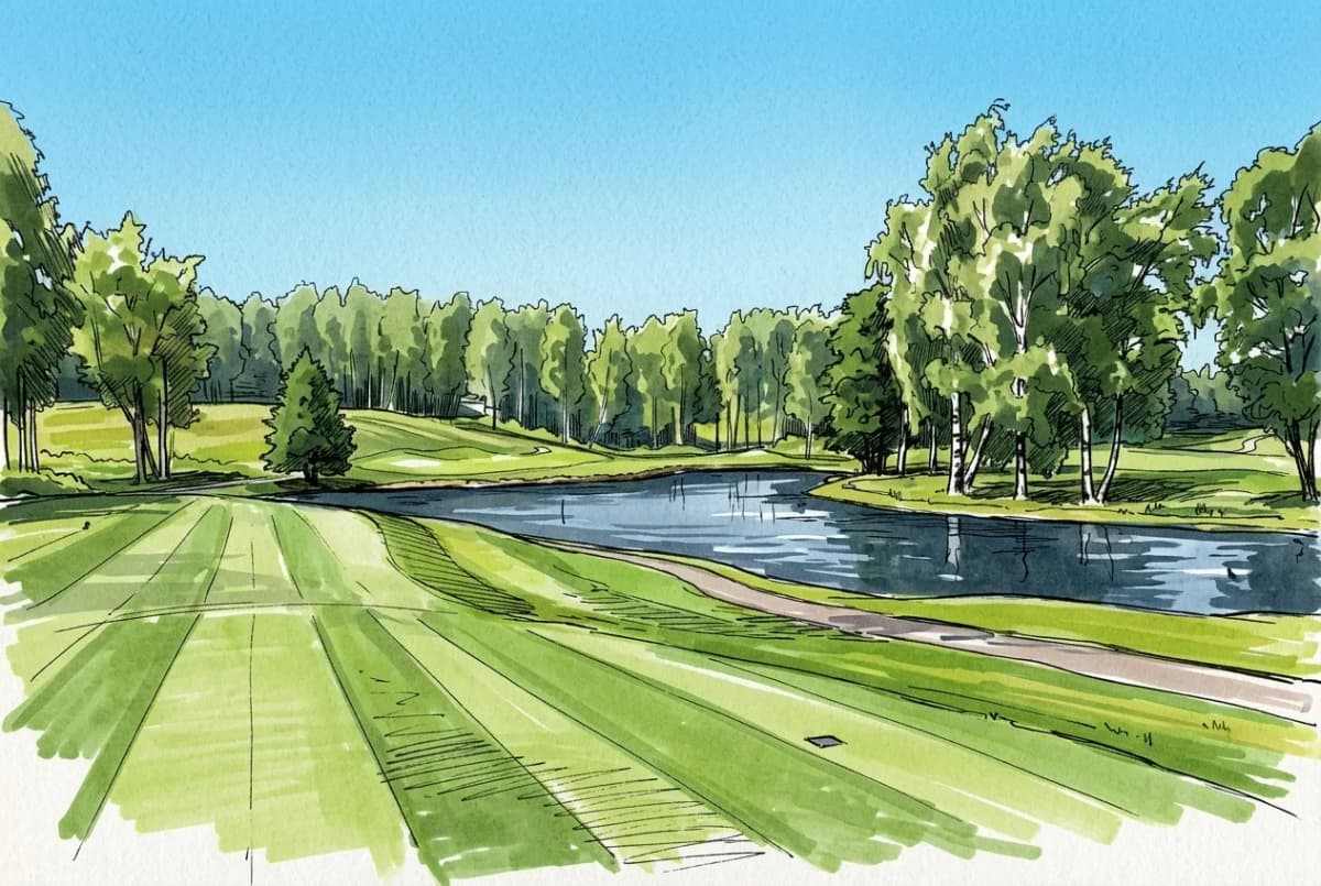 Skövde Golfklubb (Södra Banan), Sweden